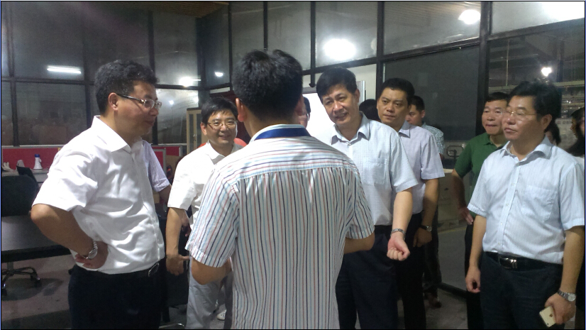 金華市長(zhǎng)暨軍民來我公司視察調(diào)研